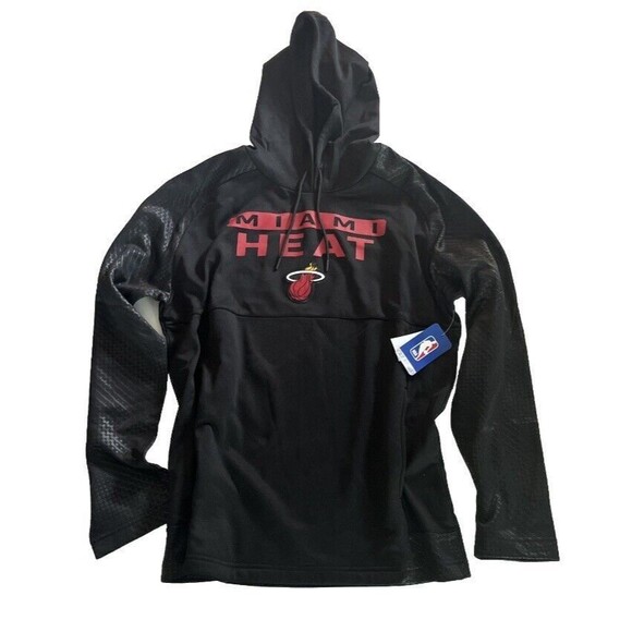 Miami Heat Logo Pullover Hoodie NBA Men's Soft Long Sleeve Size XXL New - Picture 1 of 6